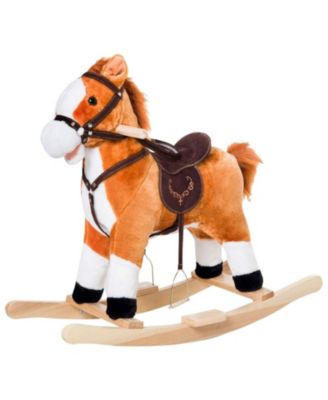 Plush Rocking Ride-On Toy, 1 Rider, Ages 3+