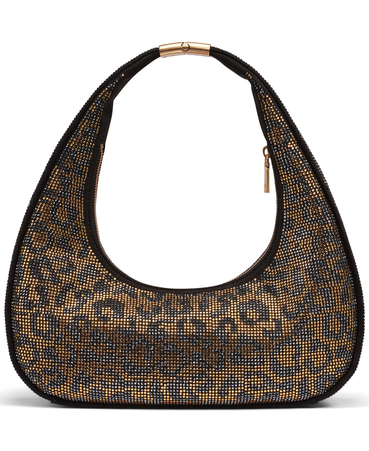 Женская сумка DKNY Margot Animal Print Embellished Medium Shoulder Handbag, цвет: Леопардовый — фото 2