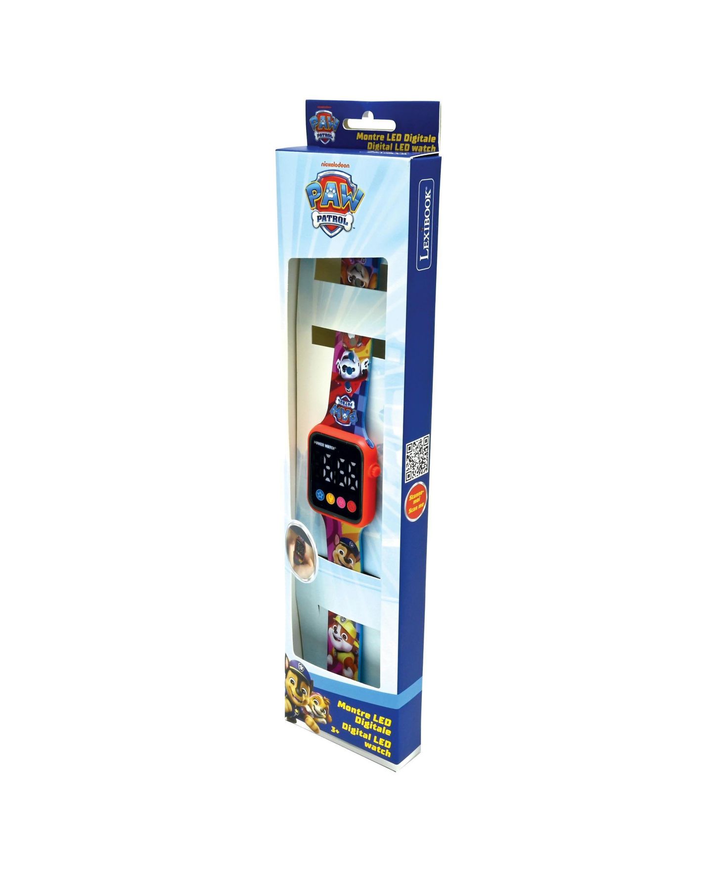 Детские часы Paw Patrol Digital Display Clock, 12 or 24 hour display — фото 8