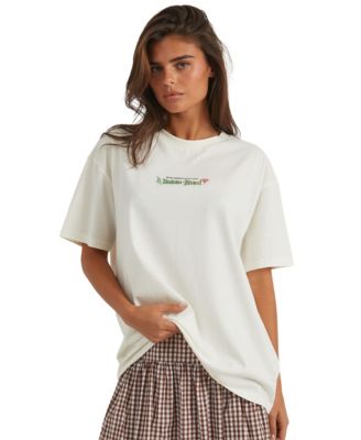 Women's Disney Robin Hood Poster Oversized Graphic T-Shirt