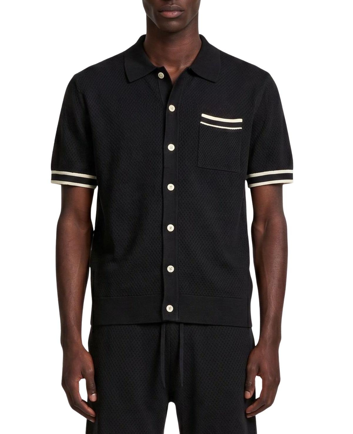 Walker & Hunt Men's Resort Knitted Shirt