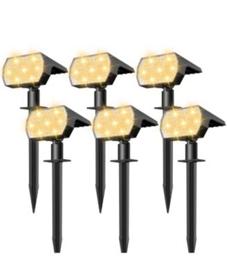 6 Pack Solar Lights Waterproof Outdoor Camping