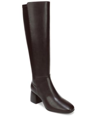 Women's Palomaa Knee High Square Toe Faux Leather Boots