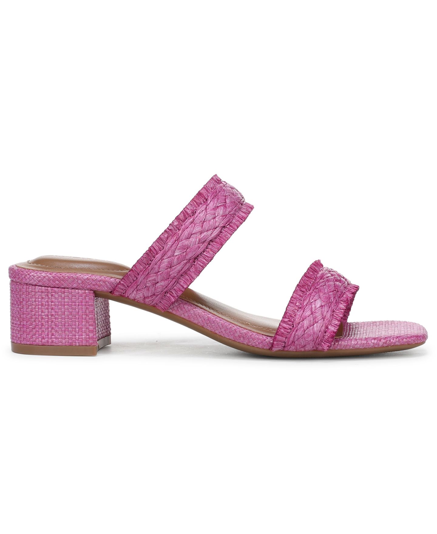 Женские сандалии Style & Co Vickyy Square Toe Block Heel, цвет: Deep Fuschia — фото 2