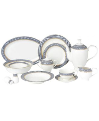 Sapphire 57-PC Dinnerware Set, Service for 8
