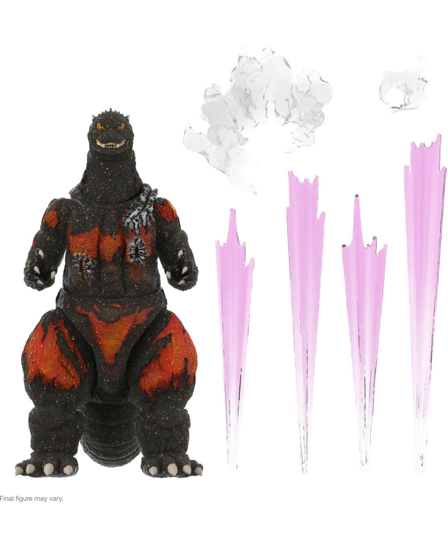 Детская фигурка Super7 Toho Ultimates Final Battle Godzilla 7.85" LED Light-Up Action Figure, Ages 14+, цвет: Разноцветный — фото 1