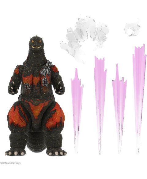 Детская фигурка Super7 Toho Ultimates Final Battle Godzilla 7.85" LED Light-Up Action Figure, Ages 14+, цвет: Разноцветный