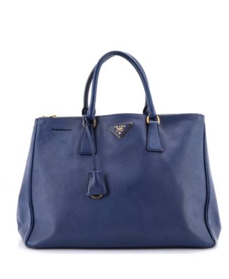 North South Lux Open Tote Saffiano Leather