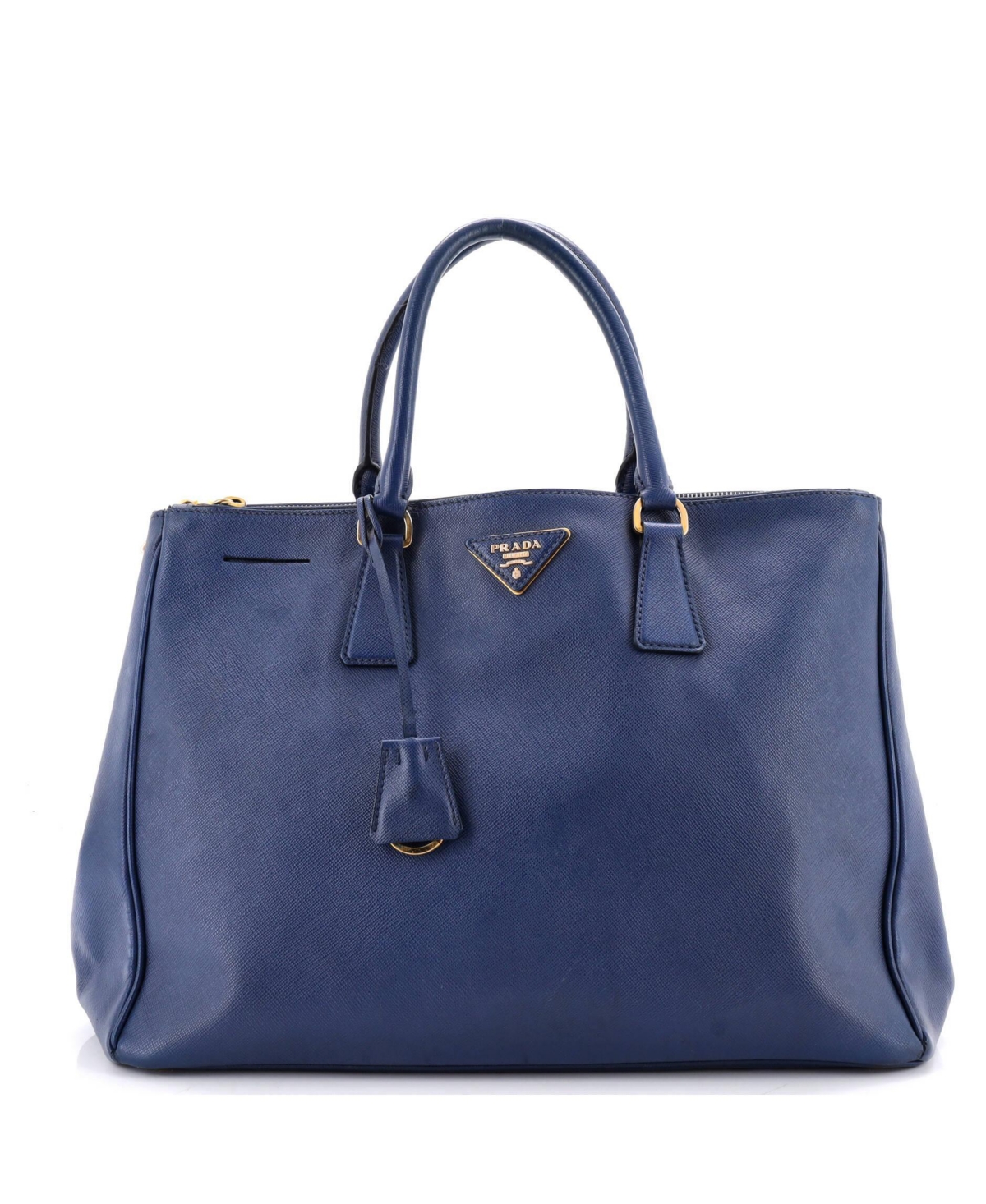 Pre-Owned Prada North South Lux Open Tote Saffiano Leather