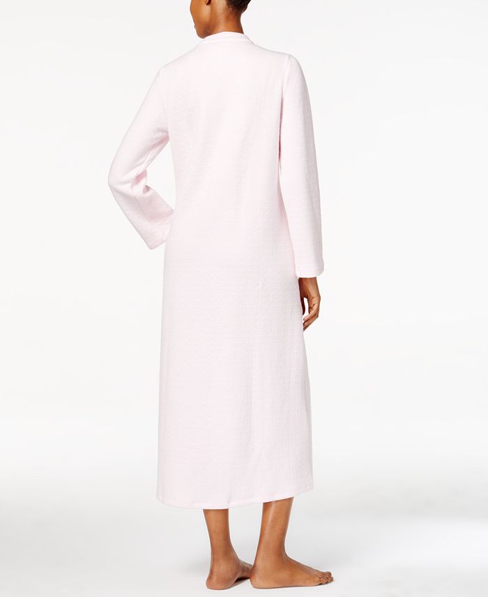 Charter Club Quilted ZipFront Long Robe, Created for Macy's Macy's