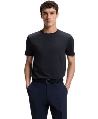 Men's Slim-Fit Mercerized-Cotton T-shirt