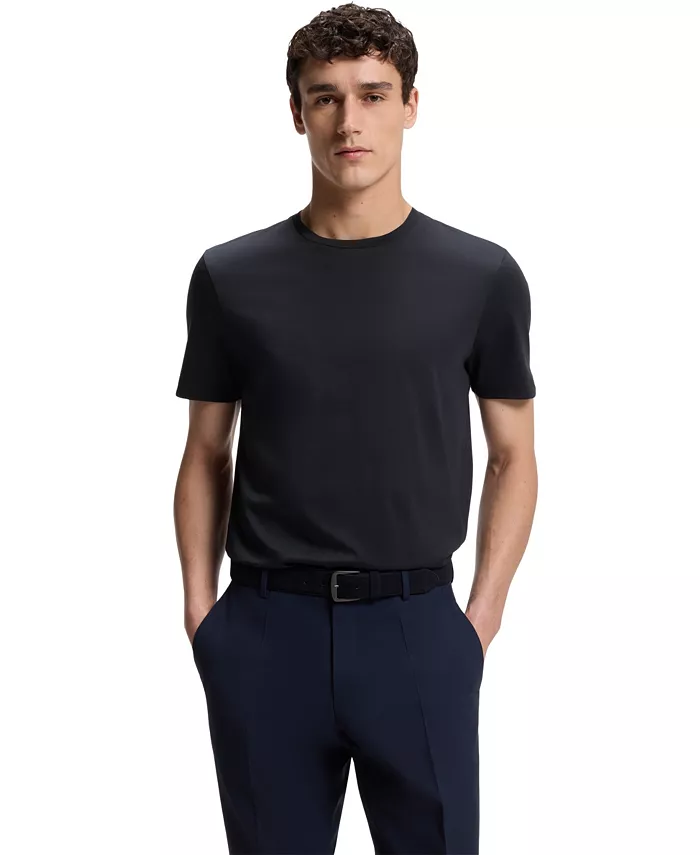 Men's Slim-Fit Mercerized-Cotton T-shirt