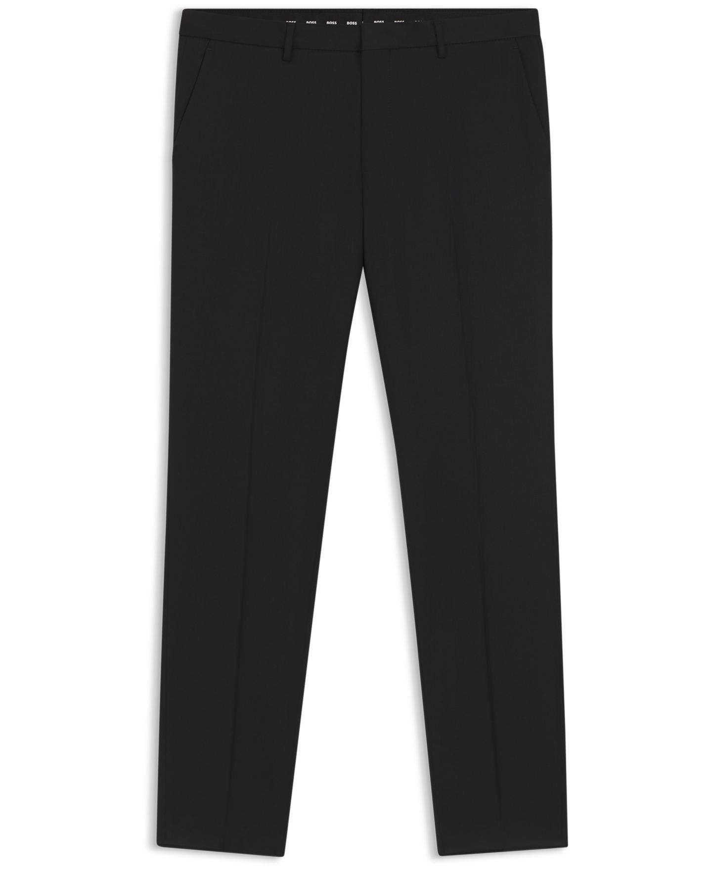 Мужские брюки Hugo Boss Extra-Slim-Fit Trousers, цвет: Чёрный — фото 2