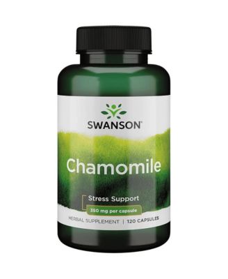Chamomile Stress Support Herbal Supplement, 120 Capsules
