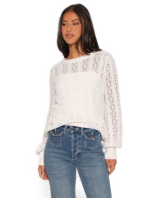 Women's Tyler Pointelle Sweater