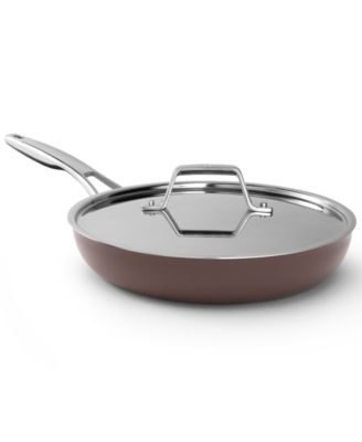 Ceramic 10" Fry Pan with Lid