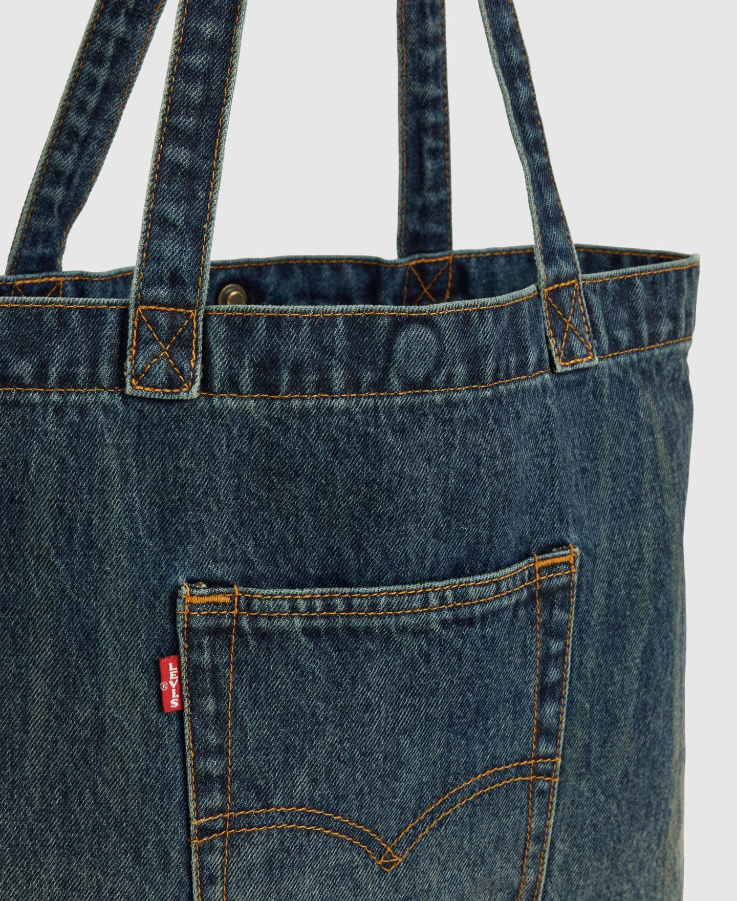 Женская сумка Levi's Premium Denim Laid In Tote, цвет: Laid In The Meadow — фото 5