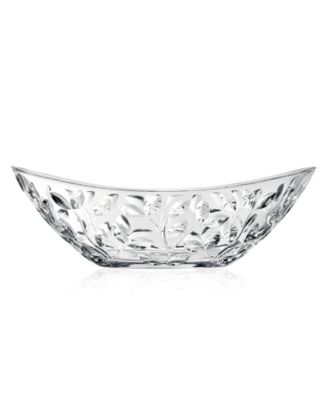 RCR Laurus Crystal Oval Bowl