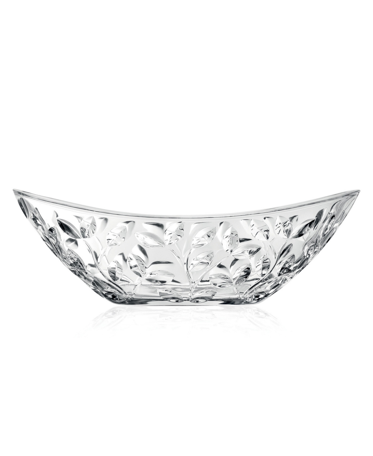 Rcr Laurus Crystal Oval Bowl