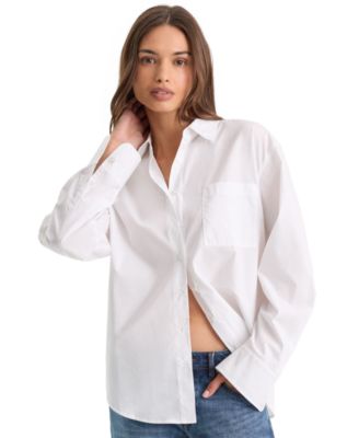 Women's Poplin Oversized Classic Shirt
