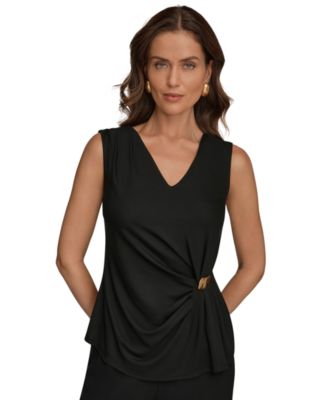 Women's V-Neck Sleeveless Top