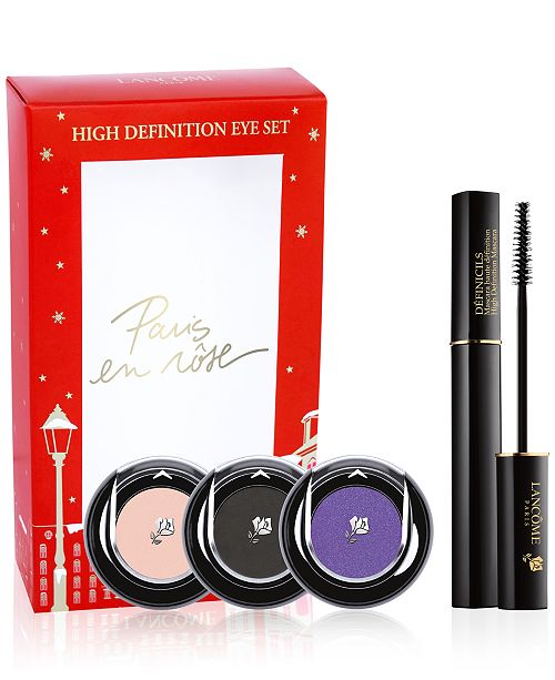 Lancome 4 Pc High Definition Eye Makeup Set Created For Macy S