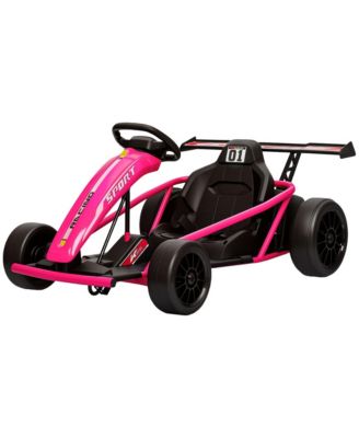 Battery-Powered 24V Go-Kart, Ages 8-12