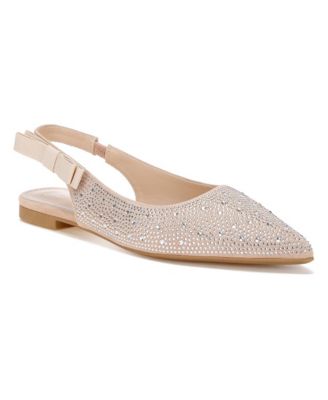 Women's Firdisi Rhinestones Detail Flat Sandals