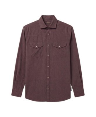Men's Western Snap-Front Long Sleeve Shirt