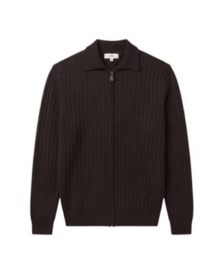 Men's Big & Tall Cortona Merino Wool Mock Neck Half-Zip Sweater