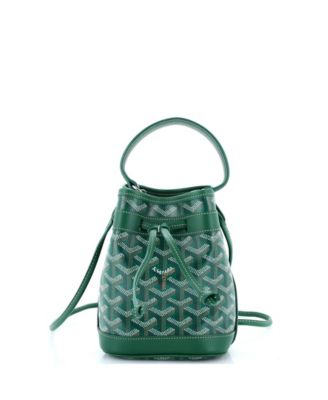 Mini Petit Flot Bucket Bag Coated Canvas