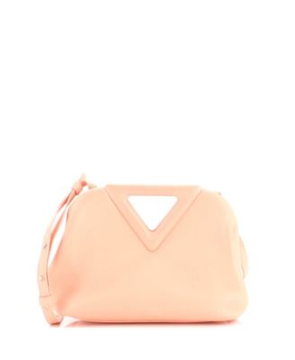Small Point Shoulder Bag Leather