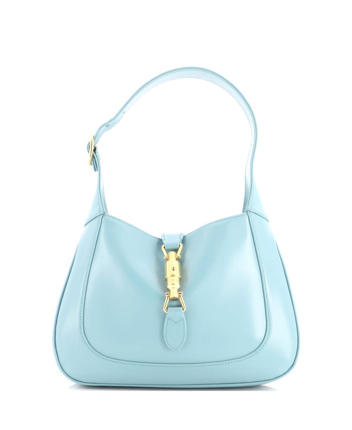 Pre-Owned Gucci Small Jackie 1961 Hobo Leather - Blue