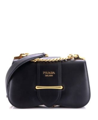 Medium Sidonie Chain Shoulder Bag City Calf