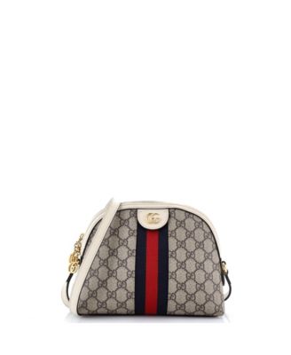 Small Ophidia Dome Shoulder Bag GG Coated Canvas