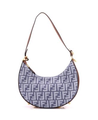 Small Fendigraphy Bag Zucca Canvas