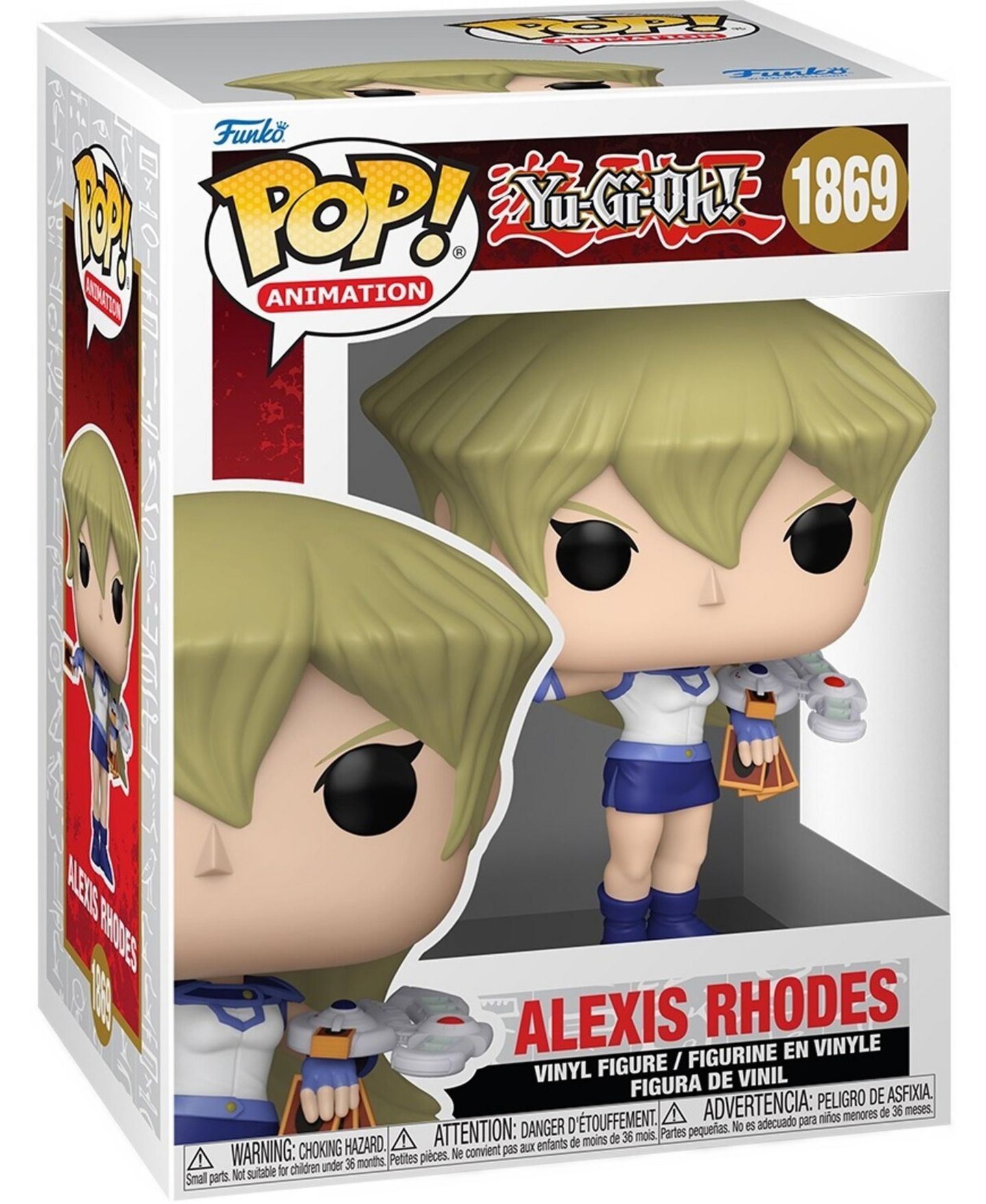 Детская фигурка Funko Pop! Yu-Gi-Oh Alexis Rhodes 3.6" Vinyl, от 3 лет — фото 2