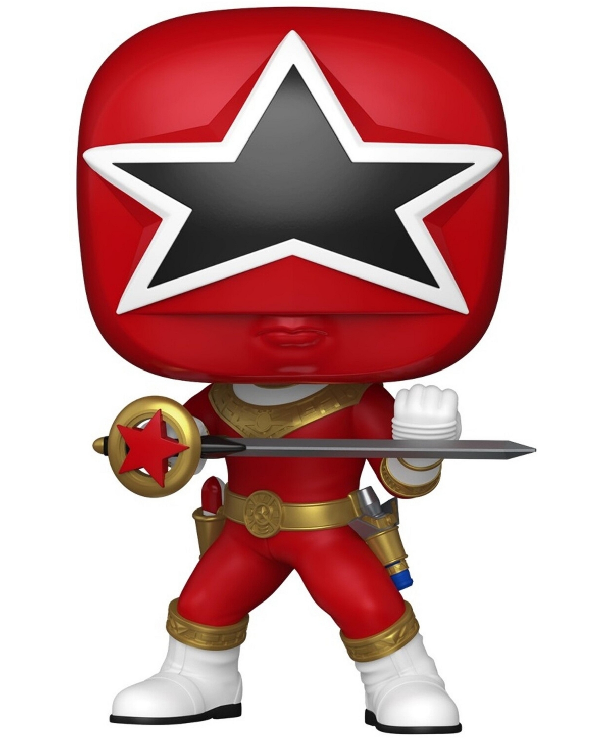 Funko Pop! Red Zeo Ranger 3.9" Vinyl Figure, Ages 6+