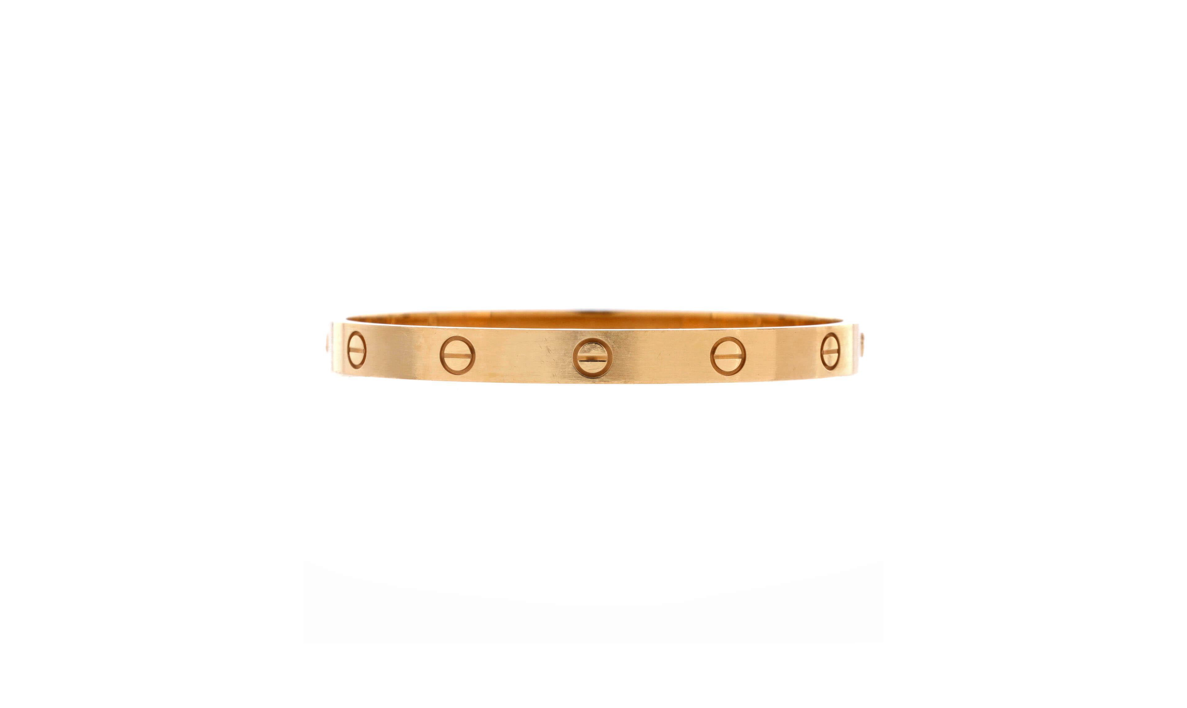 Pre-Owned Cartier Love Bracelet in 18K Yellow Gold