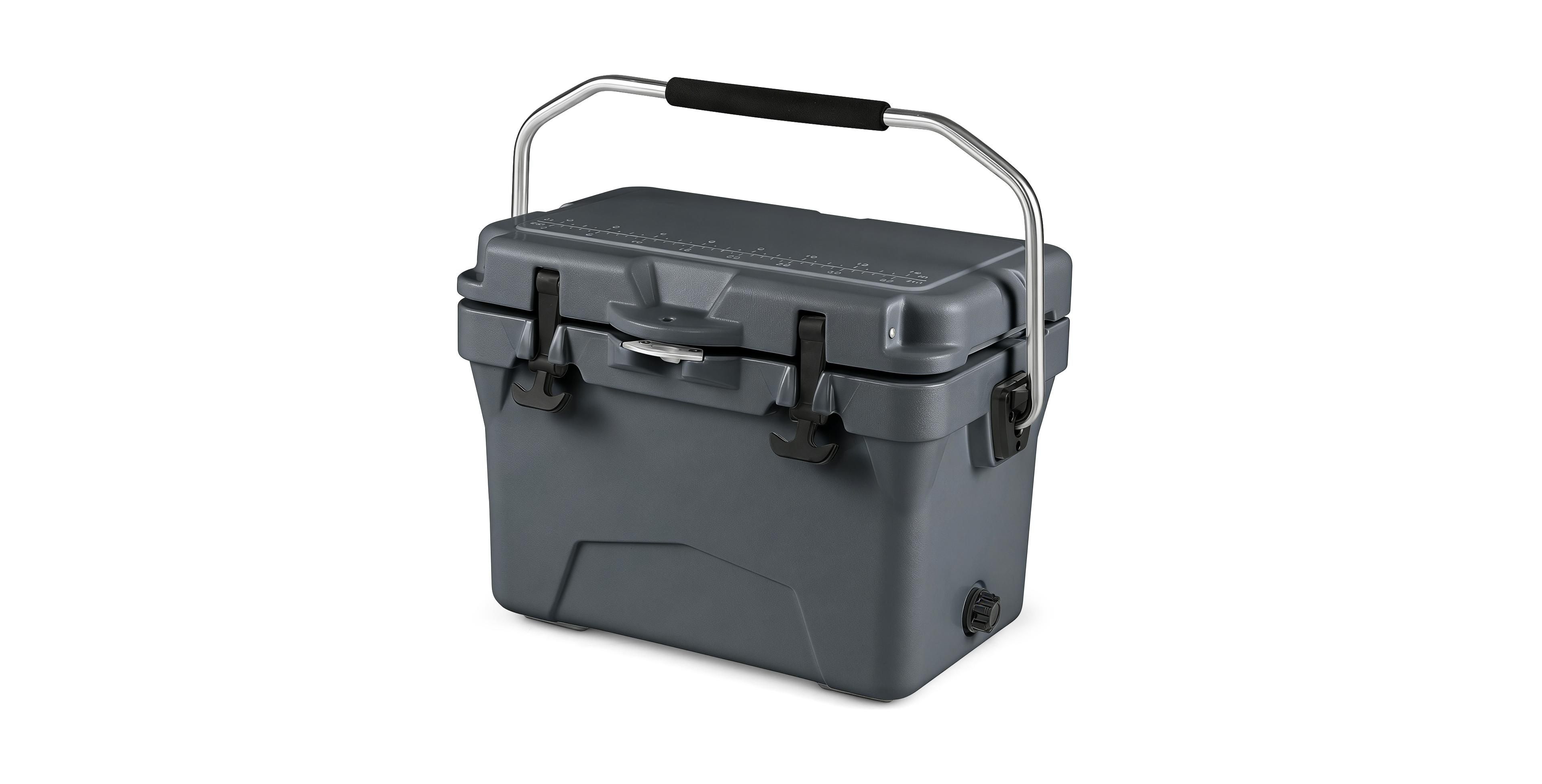 Mecale 20 Quart Hard Cooler with Built-in Ruler and Bottle Opener for Adults