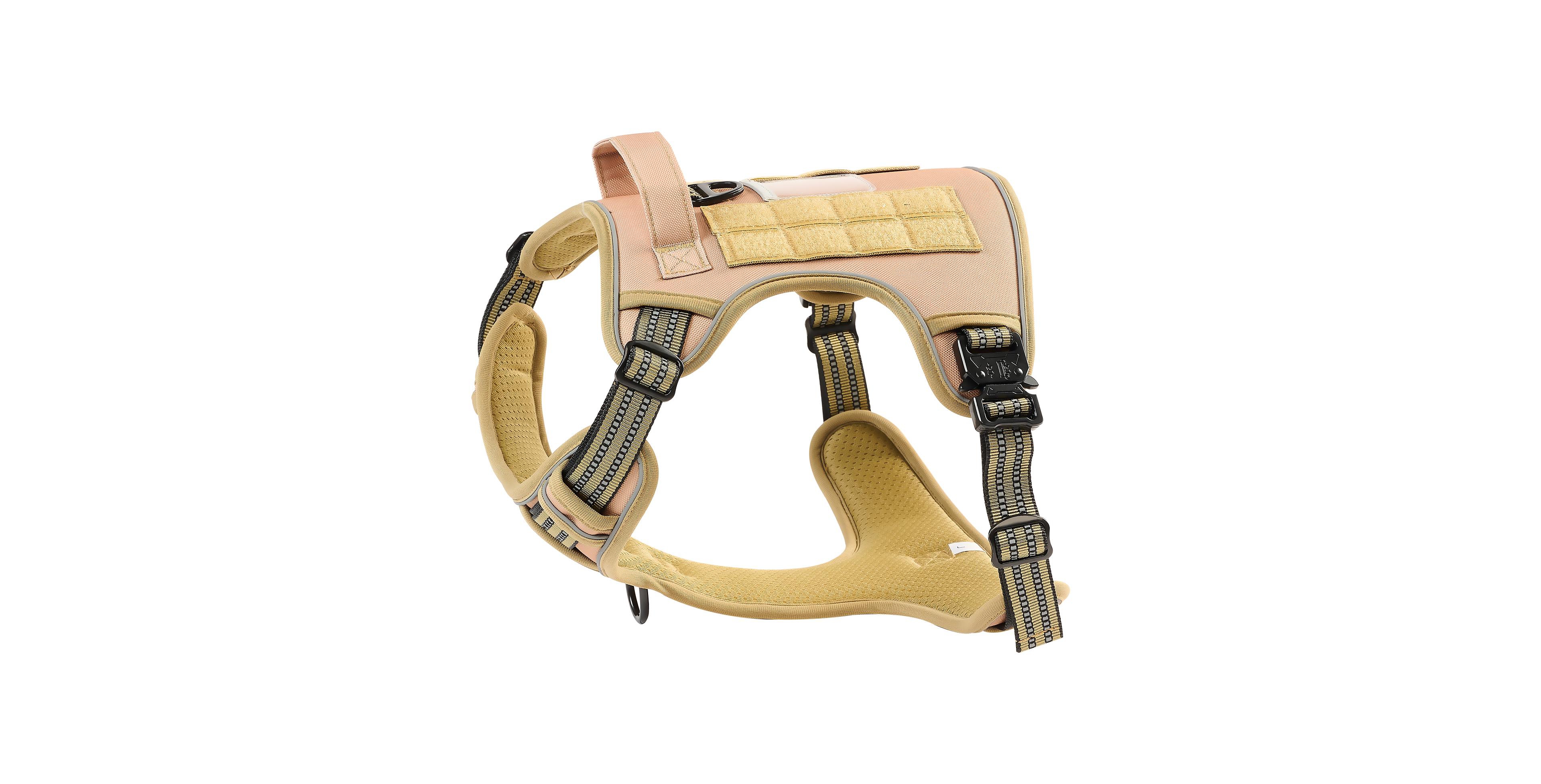 Gouun No Pull Tactical Dog Harness with Top Handle and Four Adjustment Points