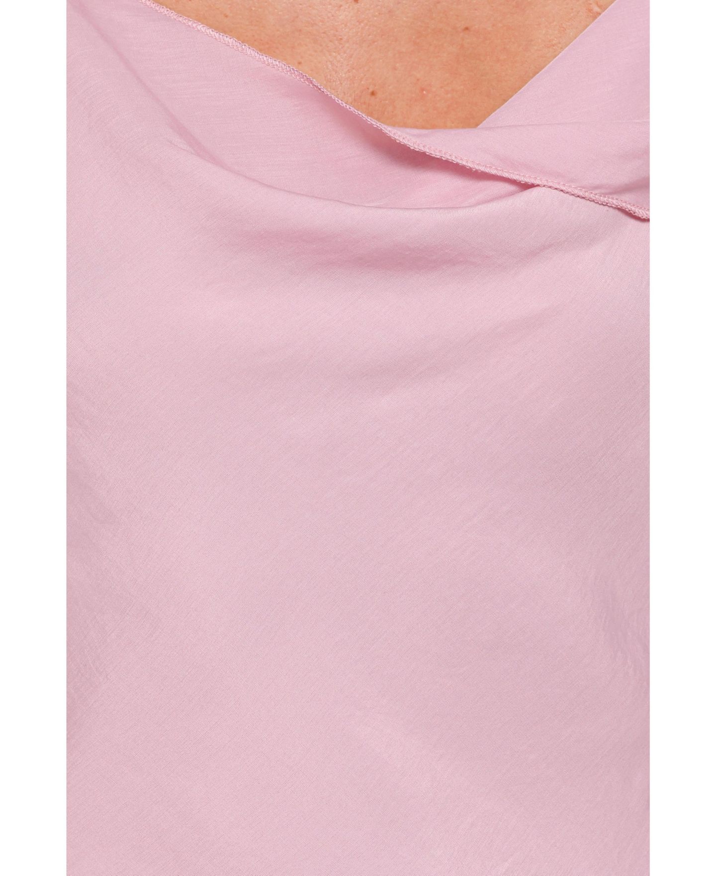 Женский топ Petal and Pup Devon Asymmetrical Cowl Neck Satin, цвет: Лавандовый — фото 6