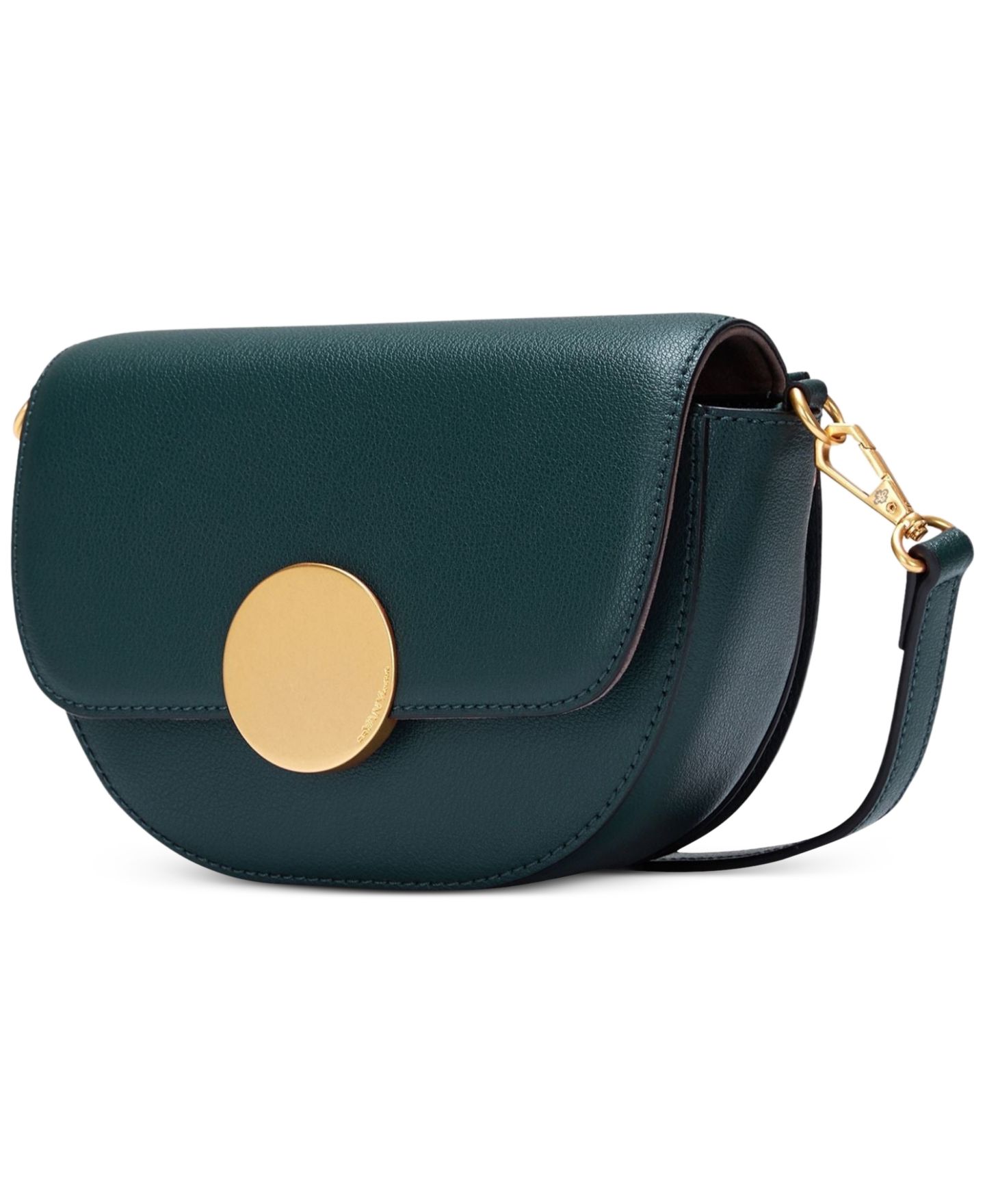 Женская сумка orYANY Lottie Small Saddle Crossbody, цвет: Зелёный, вариант 1 — фото 3