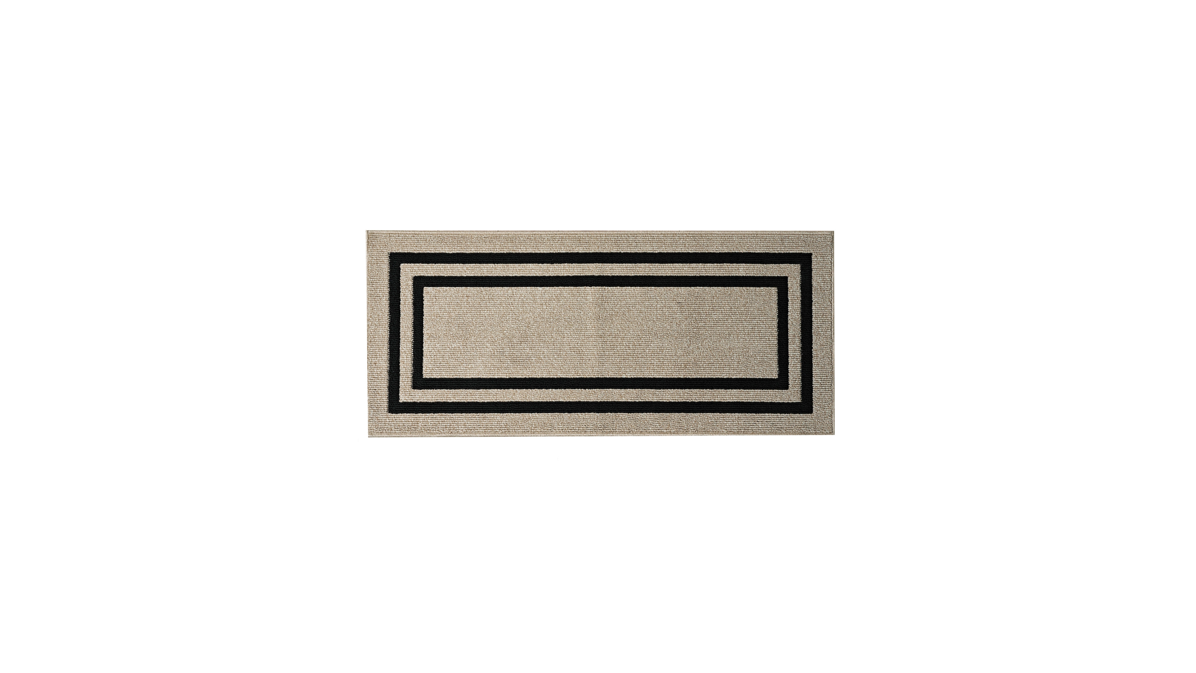 Nautica Double Line Border Tufted Runner Rug, 26" x 72"