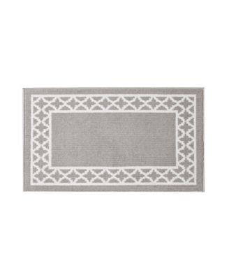 Collin Trellis Border Tufted Runner Rug, 26" x 45"
