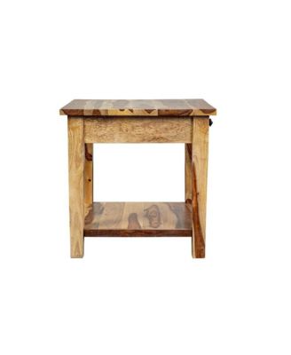 Taos Solid Sheesham Wood End Table