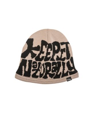 Satin-Lined Logo Beanie