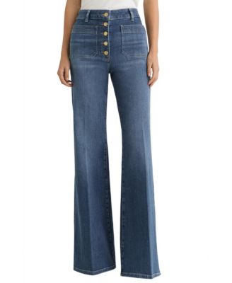 Women's Cali Wide-Leg High-Rise Jeans