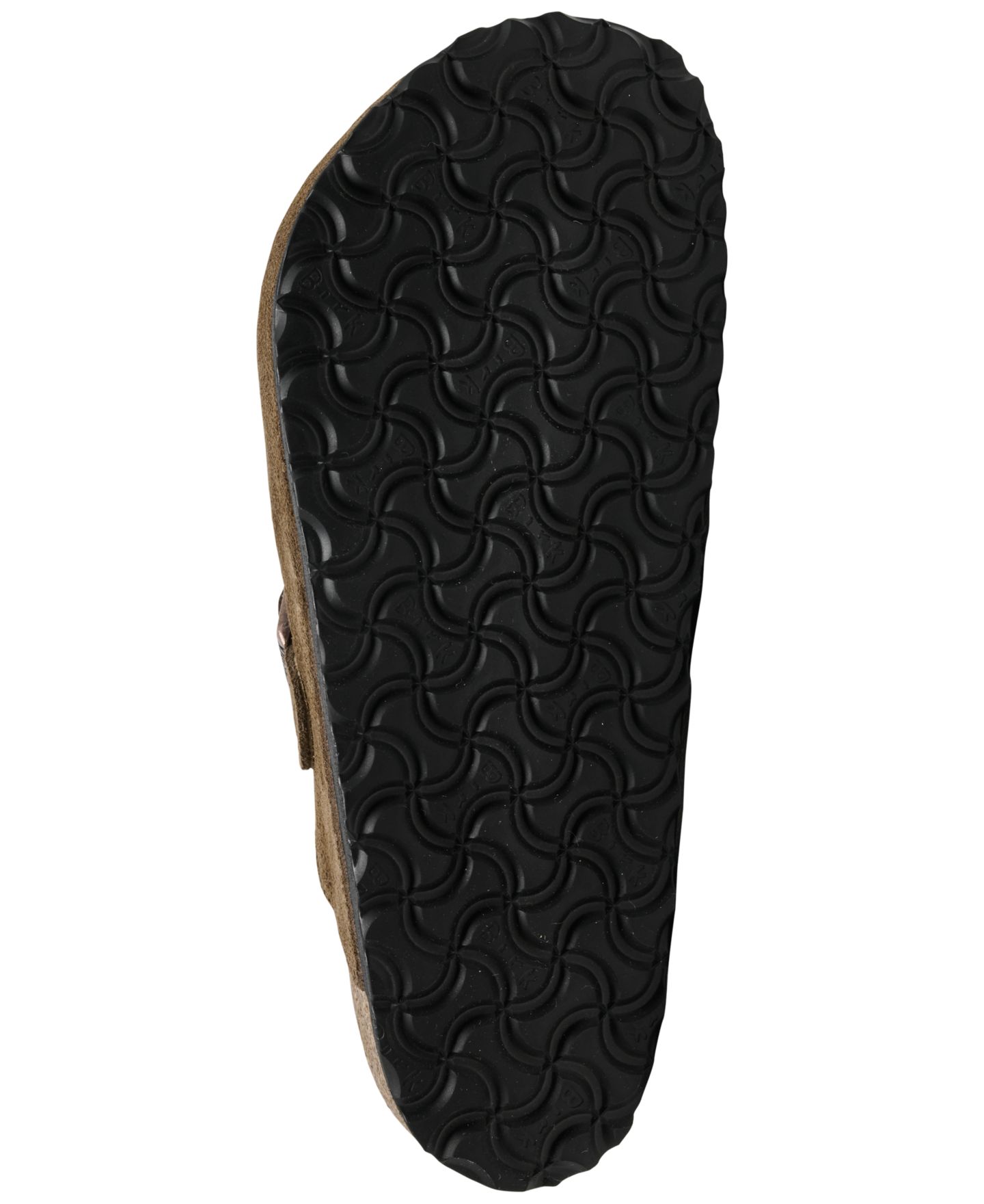 Сабо Birkenstock Boston замшевые с подкладкой из овчины и поддержкой свода стопы, цвет: Тёмный чайный — фото 6