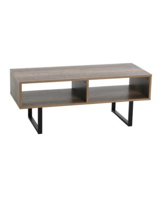Jamestown Coffee Table with Rectangular Storage Compartments